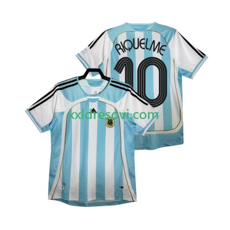 Argentina RIQUELME 10 2006 Retro Domaći Nogometni Dres